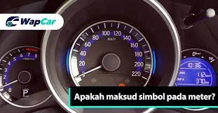 Anda juga mungkin akan nampak meter suhu dengan bahagian merah (h) pada tahap yang paling tinggi. Lampu Amaran Pada Kereta Anda Apakah Maksudnya Wapcar