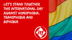 La revuelta de stonewall hizo que las personas lgtbi descubrieran que era posible luchar contra la opresión, si plantaban acciones colectivas. Defendamos La Justicia En El Dia Internacional Contra La Homofobia La Transfobia Y La Bifobia Itf Seafarers