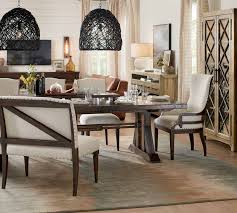 An oval dining table offers a seating arrangement similar to that of rectangular pieces, while a circular dining table sets the scene for intimate yet casual gatherings. Https Www Hookerfurniture Com Css 1717 Catalogs Pdf Files Dining Room Download Pdf