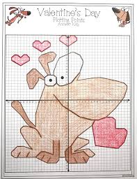 This Valentine S Day Math Activity Was So Much Fun I Love Doing Coordinate Graphing Pictures As Valentine Coordinate Graphing Math Valentines Plotting Points