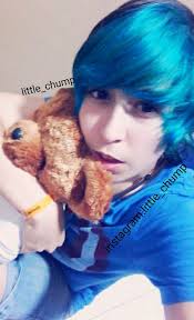 Site model bibi barbaric pink flower eyes make up blue blue hair color will work great for women who love to experiment and who do not hesitate to show off their. Little Chumpofficial On Twitter Finally Bluehair Emo Emoboy Scene Emoscene Emoscenehaircut Emohaircut Alternative Emoguy