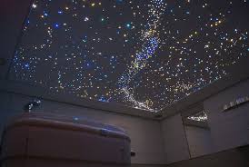 Love The Night Sky Ceilings Actual Pinholes On Black Background Thru Which Light Shines To Create Stars Lampadari Arredamento Casa Led