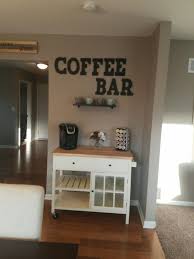 Coffee Home Imaginative And Also Contemporary Style Will Add Personality To Your Area For A Magnificent Home C Coffee Bar Home Home Coffee Stations Coffee Bar