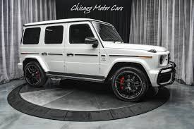 White mercedes benz suv 2021. Used 2021 Mercedes Benz G63 Amg 4 Matic Suv Designo Diamond White Metallic G Manufaktur Interior For Sale Special Pricing Chicago Motor Cars Stock 17791