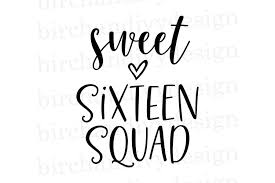 Free Free Sweet 16 Birthday Svg 249 SVG PNG EPS DXF File
