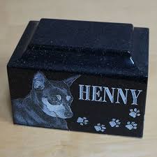 This classic shaped urn features a purple satin enamel finish with pewter carved paw patterns around the lid and body. Small Pet Cremation Urn Laser Engraved Pet Urn Custom Photo Pet Urn Cat Urn Dog Urn Small Pet Urn 25 Lbs Pet Urns Pet Cremation Urns Cat Urns