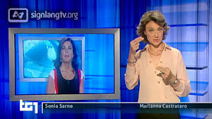 Programmi tv su rai 1 oggi: Rai Tg 1 L I S Sign Language Tv Shows Signlangtv Org