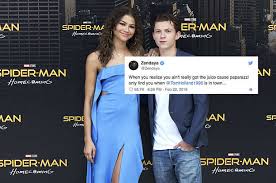 While zendaya and holland have kept mum about their relationship status, in may, the british actor shouted out zendaya's epic met gala outfit on instagram. Zendaya And Tom Holland Social Media