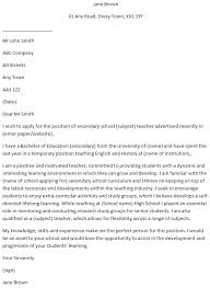 Letter of recommendation from teacher. Teacher Cover Letter Examples Learnist Org