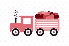 Download Valentines Day Train Svg Cut Files 49997 Cut Files Design Bundles