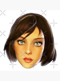 Bioshock Elizabeth Comstock Greeting Card