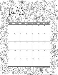 But anyway, august just started, so let's pack in as much of summer as we can before it flies by, because it will. May Coloring Calendar Coloring Pages Printable