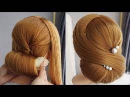 Very Easy Hairstyle With Donut Bun New Hairstyles For Girls Hair Style Girl Clutcher Hairstyle You Easy Hairstyles Very Easy Hairstyles Girl Hairstyles
