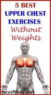 Workout to build your upper chest. 5 Best Upper Chest Exercises Without Weight Chest Workouts Without Weights Exercise Without Weights Chest Workouts