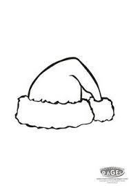 Santa Claus Hat Pattern Use The Printable Outline For Crafts Santa Hat Template Christmas Stencils Santa Hat Pattern