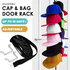 Adjustable Cap Rack Bag Hat Holder Hat Clothes Organizer Door Back Closet Hook Hanger For Home Dortmitory Storage Space Saving Storage Holders Racks Aliexpress