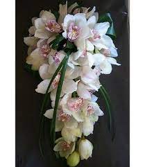 Cymbidium Orchid Bridal Bouquet Flower Centerpieces Wedding Bridal Bouquet Orchid Wedding