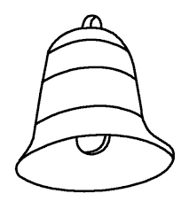 Download coloring pages of christmas bells and use any clip art . Free Printable Bell Coloring Pages For Kids