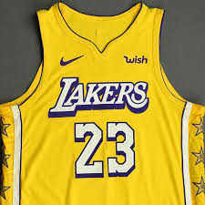 Whether you're looking for a replica jersey or a vintage lakers jersey. Lebron James Los Angeles Lakers Christmas Day 19 Game Worn City Edition Jersey Double Double 14th Christmas Day Game Nba Auctions