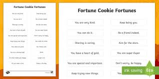 17 paper fortune tellers to amuse your kids (with printable). Chinese Fortune Cookie Fortunes Printable For Friends