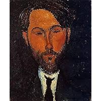 Amazon.com: 23 Pinturas retrato de frank burty haviland 1914 Amedeo  Modigliani Arte al óleo sobre lienzo