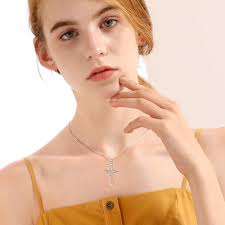 Amazon.com: Womens Cross Necklace Gifts Sterling Silver Religious Irish  Infinity Love Heart Irish Celtics Necklace Jewelry Mothers Day Birthday  Gifts for Women : Clothing, Shoes & Jewelry