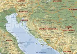 Trova l'indirizzo che cerchi sulla. Croazia Carta Geografica Mappa Della Croazia