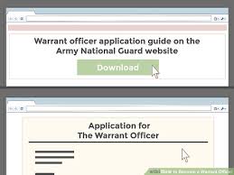 How To Become A Warrant Officer 12 Steps With Pictures