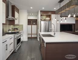 Just Like In Cooking Mixing Different Materials And Surfaces In Your Kitchen Can Lead To Mouthwatering Results Pictured Her New Homes For Sale New Homes Home