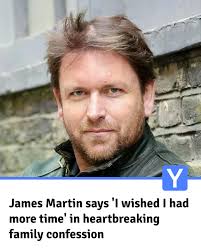 Popular chef James Martin has reflected