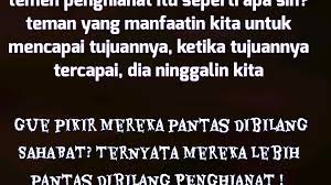 Dari 15 contoh di atas, adakah kutipan yang. 19 Kata Kata Buat Sahabat Munafik Bahasa Inggris Dan Artinya Mikeherberts