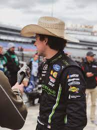 Ryan Blaney In A Cowboy Hat Ryan Blaney Nascar Tires Ryan