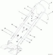 22in recycler® lawn mower model no. Toro Neu Mowers Walk Behind Seite 1 20086 Toro 22 Recycler Lawn Mower 2008 280000001 280011041 Handle Assembly Spareparts