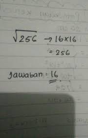 Kemudian jika menggunakan cara kedua dalam cara menghitung akar kuadrat dengan hasil desimal bisa memakai cara pemfaktoran, anda bisa melihat detailnya dibawah ini : Akar Kuadrat Dari 256 Cara Golden