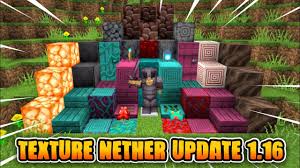 Update Texture 32x Nether Update Mcpe 1 16 Youtube