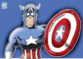 China premiere red carpet footage and arrivals | screenslam. Captain America Made In China Captain America Editorial Cartoon Cartoonist