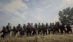 Heres What Happened. Playing Online, Posse Is Active, Posse Member Leaves  So We Can Grief Each Other, Posse Member Rejoins Posse Mid Execution, Final  Result...He Looked Like This Until He Respawned.(In 1St