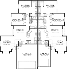 This house having in conclusion 2 floor. Plan 69391am Duplex With Slightly Smaller Second Unit Duplex Floor Plans Duplex Plans Duplex House Plans