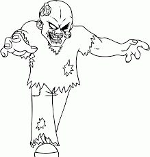 All you need is regular paper or cardstock and any printer will do. Free Printable Zombie Coloring Pages Coloring Home