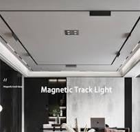 Track Lighting: Modern Magnetic Spotlight, Adjustable Indoor ...