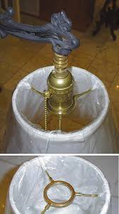 You should twist the shade's fitting around the lamp's base assembly to secure the lamp if you are using a lamp that calls for a threaded uno fitting.conversely, if there is no threading, you can simply push down the. 5 Simple Steps For Selecting The Correct Fabric Shade