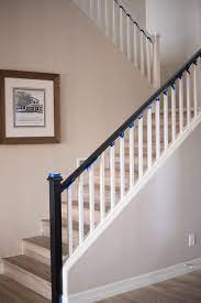 The phoenix stair treads are manufactured from european beech wood, finished with a light natural stain and clear coat protective sealer. The Best Way To Paint Your Stair Rails Black