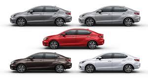 Sumber gambar kereta honda city baru 2017 facelift di malaysia: 2020 Honda City All Colour Options Images Autobics Youtube