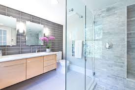 View shower products, get ideas on how to build the perfect shower for your home. Contemporary Bathroom Design With Glass Shower Stall Patete Kitchen And Bath