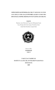 Paud dikdasmen kemendikbud) paud dikdasmen kemendikbud), hamid muhammad mengatakan masyarakat indonesia keliru tentang konsep pembelajaran jarak jauh (pjj). Pdf Implementasi Pendekatan Bcct Beyond Center And Circle Time Dalam Pembelajaran Anak Usia Dini Di Kelompok Bermain Pud Nasima Semarang Afrizal Prayoga Academia Edu