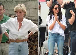 Pictured, meghan markle arrives with her mother doria ragland at cliveden house hotel in the village of taplow near windsor on may 18, 2018, the eve prince harry, meghan markle and archie as they meet archbishop desmond tutu and his daughter thandeka at the desmond & leah tutu legacy. Every Time Meghan Markle Took Style Cues From Princess Diana Purewow