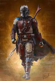 The Mandalorian By Realdealluk On Deviantart Mandalorian Star Wars Fan Art Digital Portrait