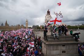 Anti-Immigration Activists Face Off With Counterprotesters in London
