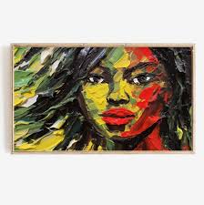 Juneteenth Frame Tv Art Digital Download, Frame TV Black History  Downloadable Abstract Painting for Tv Screensaver