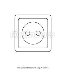 Ac power plugs and sockets are devices that allow electrically operated equipment to be [ac power plugs and sockets. Ouline Electric Outlet Symbol Power Socket Pinctogram Plug Socket Icon Simple Vector Illustration Isolated On White Canstock
